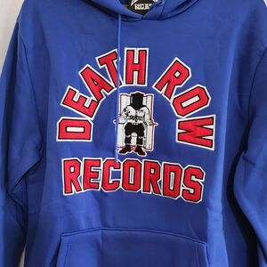 Crooks & Castles Blue Death Row Records Hoodie